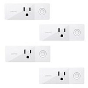 Linksys F7C063-4PK-BDL Mini Smart Plug - 4-Pack - White