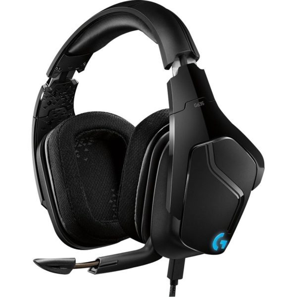 Logitech G635 7.1 Lightsync Gaming Headset - Stereo - Mini-phone - Wired - 5 Kilo Ohm - 20 Hz - 20 kHz - Over-the-head - Binaural - Circumaural - Cardioid