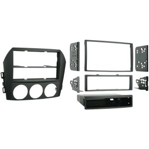 Metra 99-7506 Single- or Double-DIN ISO Installation Kit for 2006 through 2008 Mazda MX-5 Miata