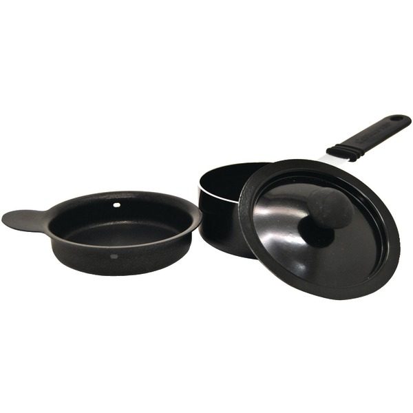 Starfrit 033082-004-0000 Mini 4" Nonstick Saucepan with Lid & Poacher