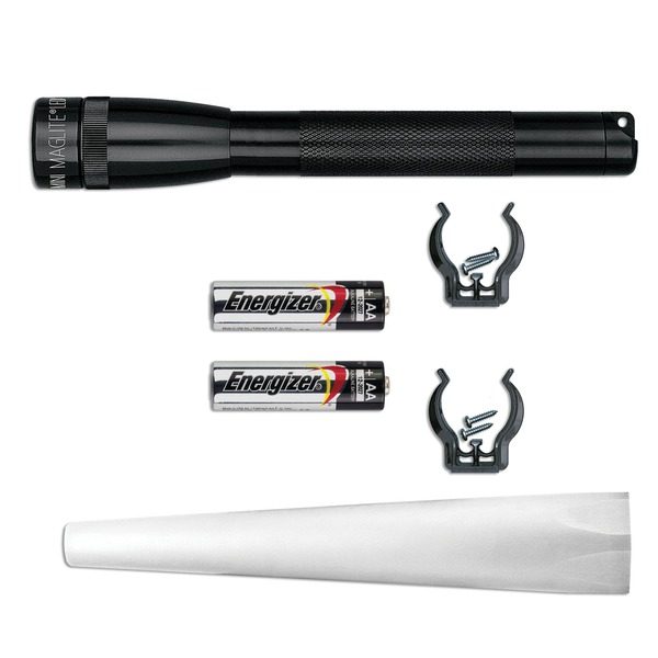 MAGLITE IP22TQG Mini Mag LED Flashlight with Lite Wand (White)