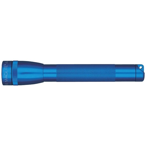 MAGLITE SM2A11H 14-Lumen Mini Xenon Flashlight with Holster (Blue)