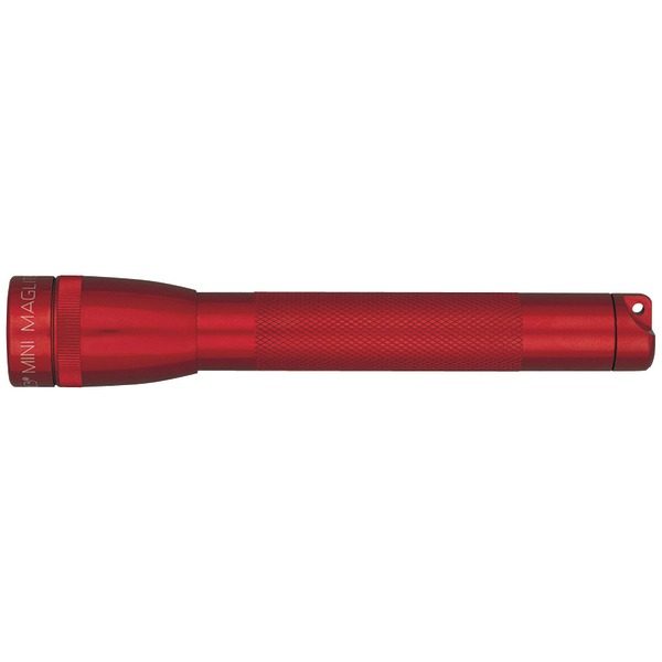 MAGLITE SM2A03H 14-Lumen Mini Xenon Flashlight with Holster (Red)