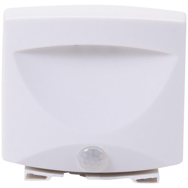 MAXSA Innovations 40341 Battery-Powered Motion-Activated Outdoor Night Light (White)