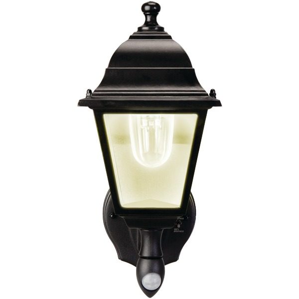 MAXSA Innovations 44219 Motion-Activated Wall Sconce (Black)