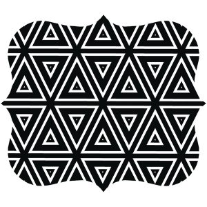 Fellowes 5919201 Designer Mouse Pad (Geometric Triangles)