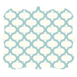 Fellowes 5919001 Designer Mouse Pad (Teal Lattice)