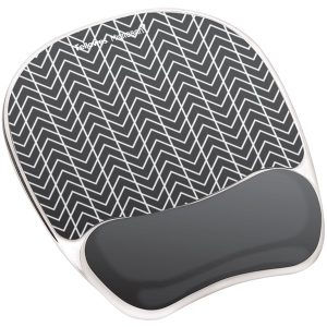 Fellowes 9549901 Photo Gel Mouse Pad Wrist Rest with Microban