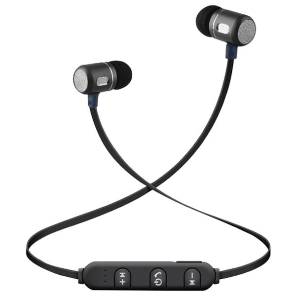 Naxa NE-966 Bluetooth Isolation Earphones with Metal Magnet