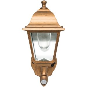 MAXSA Innovations 48219 Battery-Powered Motion-Activated Wall Sconce (Copper)
