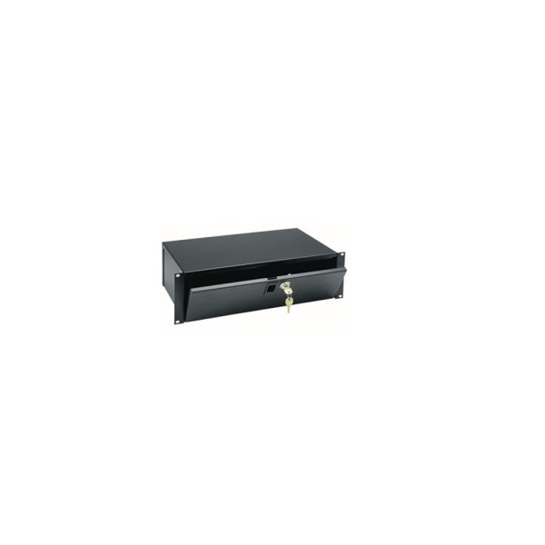 Middle Atlantic LBX-3 3RU Lockbox Black LBX-3