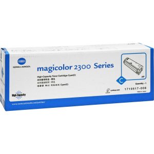 Minolta-QMS Original Toner Cartridge - Laser - 4500 Pages - Cyan - 1 Each