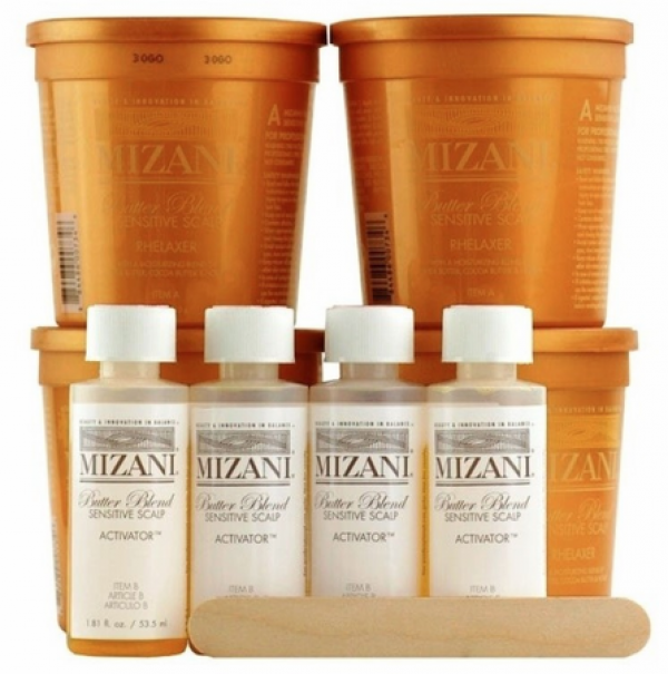 Mizani Butter Blend Sensitive Scalp Relaxer Kit 7.5 oz 4 Applications