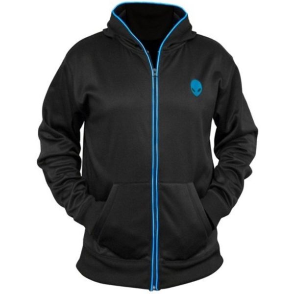 Mobile Edge AWSHZG1L Alienware Lightup Zip Hoodie - Large - Black