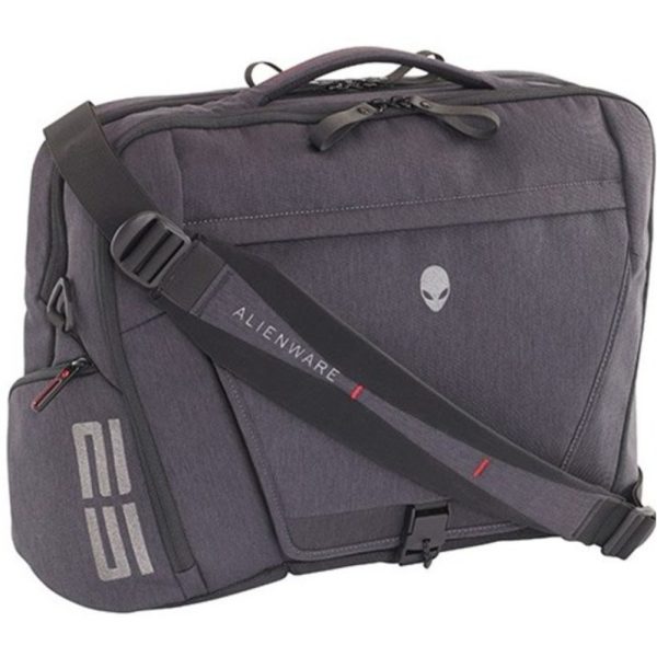 Mobile Edge Area-51m Alienware AWA51GB17 Messenger Bag for 17.3-inch Notebook - Dark Gray