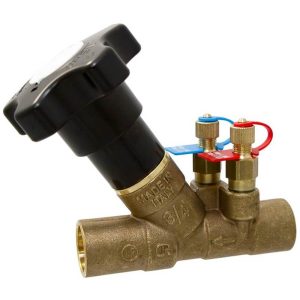 NIBCO NJ2X0X8 3/4-inch Balancing Valve Solder Ends Plumbing Kit