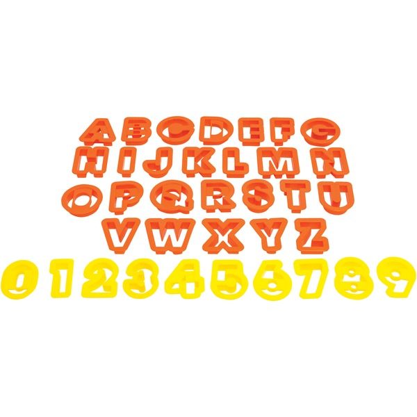 Starfrit 080845-006-0000 The Cookie Cutters (Numbers & Letters)