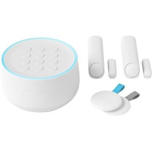 Nest Secure Alarm System Starter Pack - Nest Guard - 2 Nest Detect Sensors - 2 Nest Tags - White