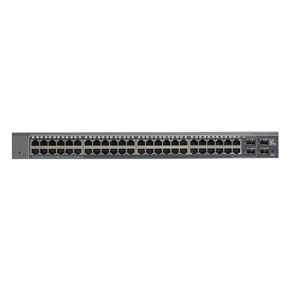 Netgear ProSafe GS748Tv5 Ethernet Switch - Manageable - 2 Layer Supported - 1U High - Rack-mountable