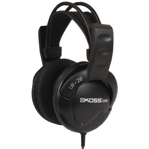 KOSS 192980 UR20 Full-Size Over-Ear Headphones