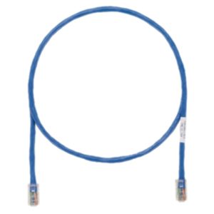 PANDUIT Cat.6 UTP Patch Cord - RJ-45 Male Network - RJ-45 Male Network - 10ft - Blue