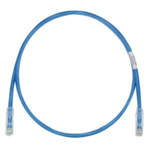 PANDUIT Cat.6 UTP Patch Cord - RJ-45 Male Network - RJ-45 Male Network - 15ft - Blue