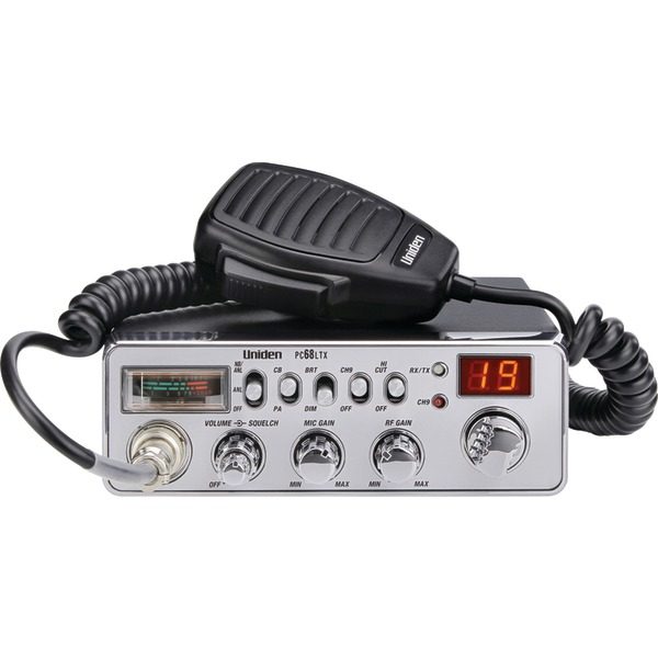 Uniden PC68LTX 40-Channel CB Radio (Without SWR Meter)