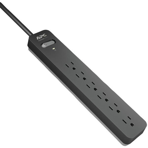 APC PE66 6-Outlet SurgeArrest Surge Protector