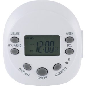 GE 15150 Indoor Plug-in 7-Day Digital Timer