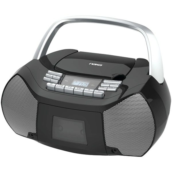 Naxa NPB-268 Portable CD/Cassette Boom Box