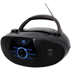 JENSEN CD-560 Portable Stereo CD Player with AM/FM Stereo Radio & Bluetooth