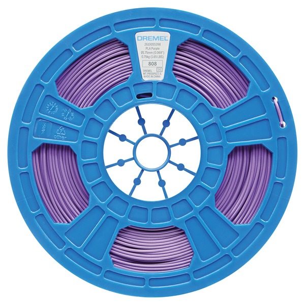 Dremel PLA-PUR-01 .75 kg PLA 3D Printer Filament (Purple)