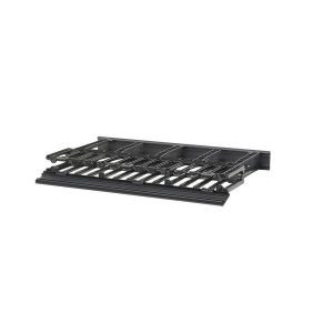 Panduit NM1 Dual Sided Horizontal Cable Manager Panel Black NM1