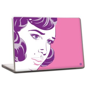 Pierre Belvedere 076530 Removable Skin for 15-inch Laptops - Pop Girl