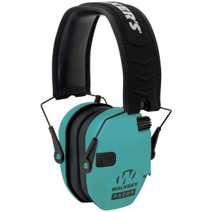 Walker's Game Ear GWP-RSEM-LTL Razor Electronic Muff (Light Teal)