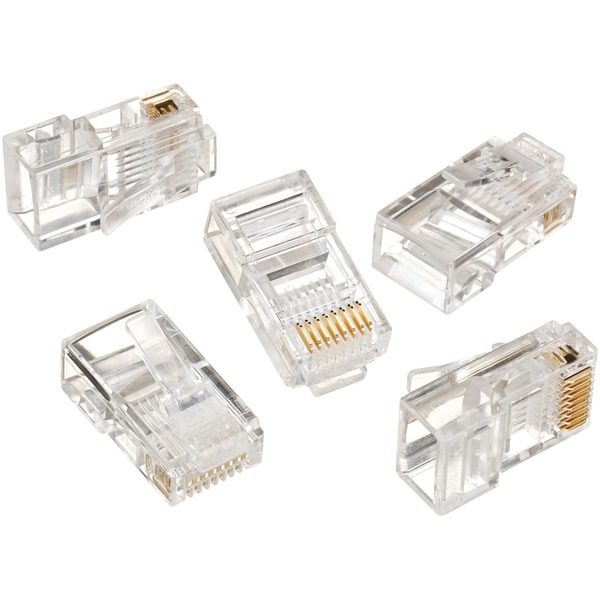 IDEAL 85-346 CAT-5E RJ45 8P8C Mod Plugs (Card of 25)