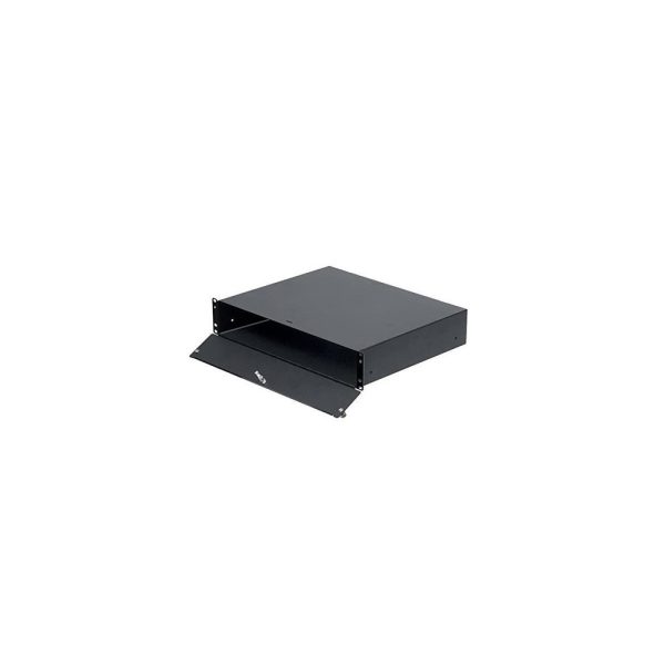 RackSolutions 2U Rack Lock Box Black 2UBOX-161