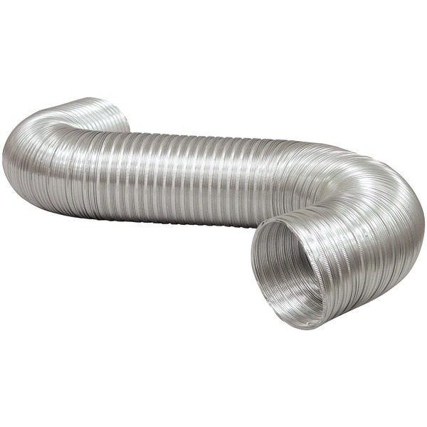 Deflecto A038/16-A Semi-Rigid Aluminum Duct (3" x 8ft)