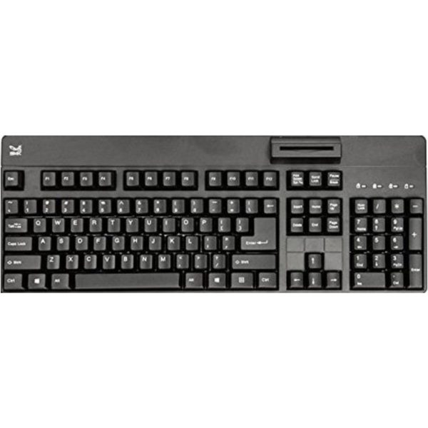 SMK-Link VP3800 USB TAA Keyboard With Smart Card - Black