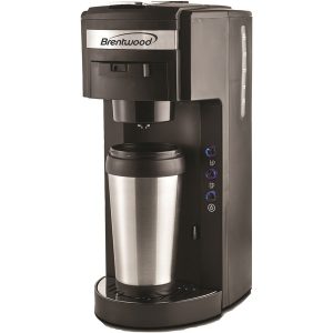 Brentwood Appliances TS-114 Single-Serve Black Coffee Maker