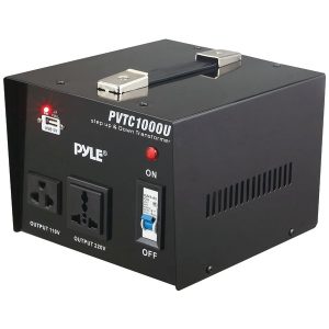 Pyle Pro PVTC1000U Step Up and Step Down Voltage Converter Transformer (1000-Watt)