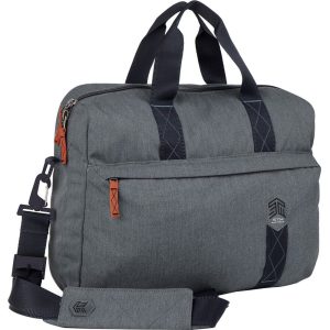 STM Goods Judge Messenger Bag - Fits Up To 15 Laptop - Tornado Grey - Impact Resistant - Polyester - Shoulder Strap - 15.9 Height x 12.2 Width x 3.9 Depth