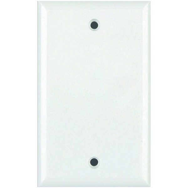 DataComm Electronics 21-0026 Standard Blank Wall Plate (White)