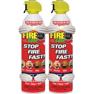 Fire Gone 2-FG-7209 Fire Suppressants with Bracket