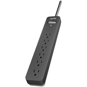 APC PE610 6-Outlet SurgeArrest Essential Series Surge Protector (10ft Cord)