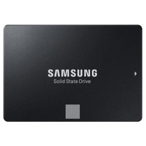 Samsung 860 EVO MZ-76E1T0B/AM 1 TB Solid State Drive - SATA (SATA/600) - 2.5 Drive - Internal - 550 MB/s Maximum Read Transfer Rate - 520 MB/s Maximum Write Transfer Rate - 256-bit Encryption Standard