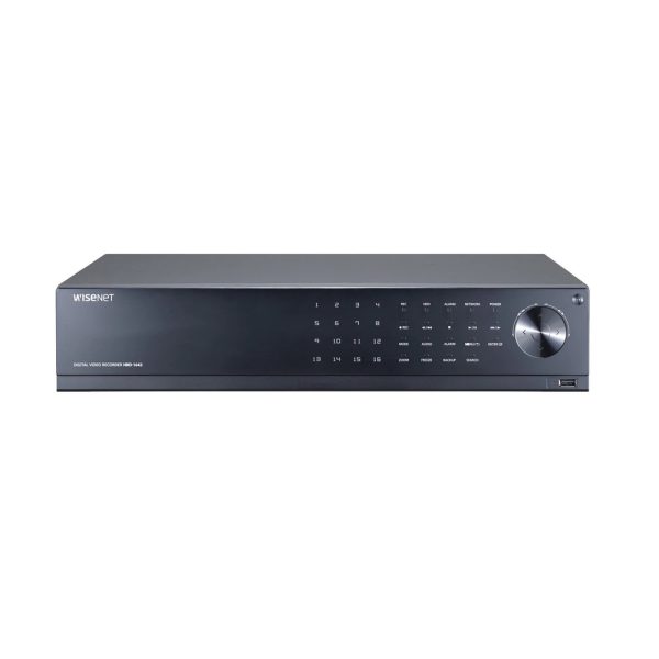 Samsung Hanwha HRD-1642 Techwin 16-Channel 4MP Ahd DVR With 4TB HDD HRD-1642-4TB