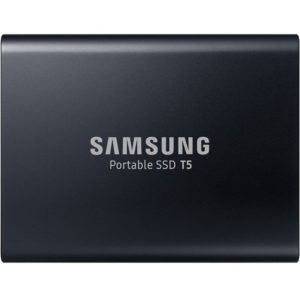 Samsung T5 MU-PA1T0B/AM 1 TB Solid State Drive - 2.5 Drive - External - Portable - USB 3.1 - 540 MB/s Maximum Read Transfer Rate - 515 MB/s Maximum Write Transfer Rate - Black - 256-bit Encryption Standard