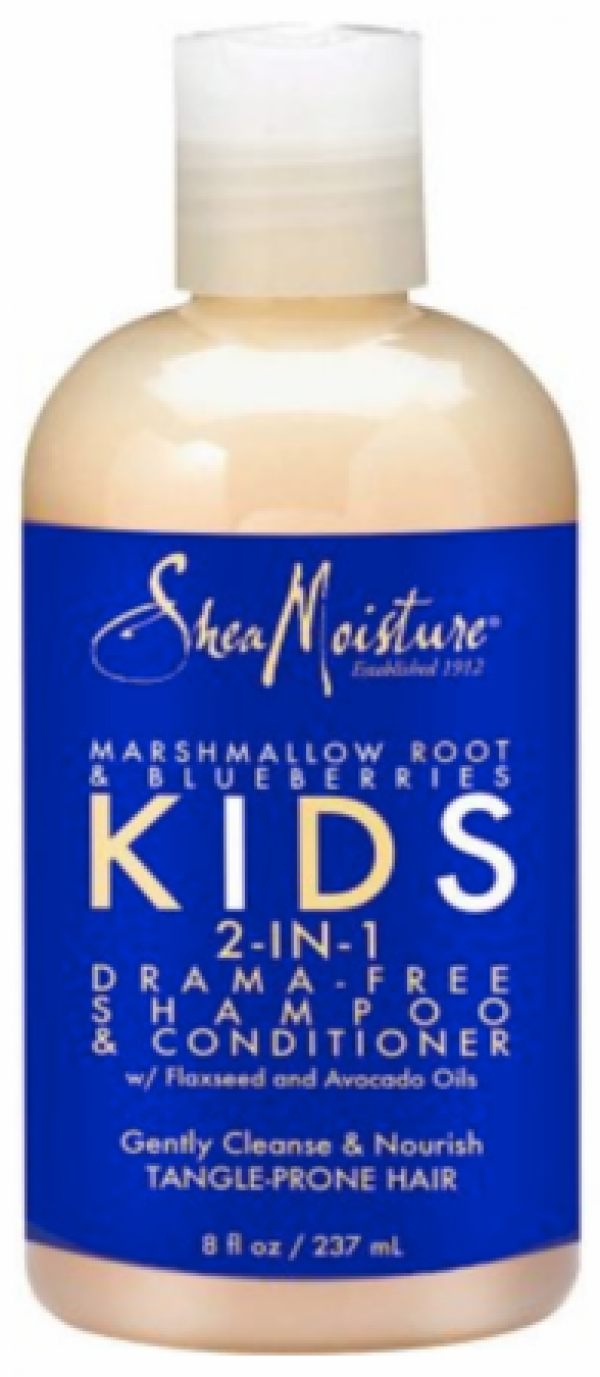 SheaMoisture Marshmallow Root & Blueberries Kids 2-in-1 Drama-Free Shampoo & Conditioner 8oz