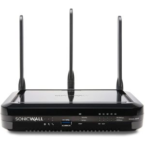 SonicWall SOHO 250 Network Security/Firewall Appliance - 5 Port - 1000Base-T - Gigabit Ethernet - Wireless LAN IEEE 802.11n - DES